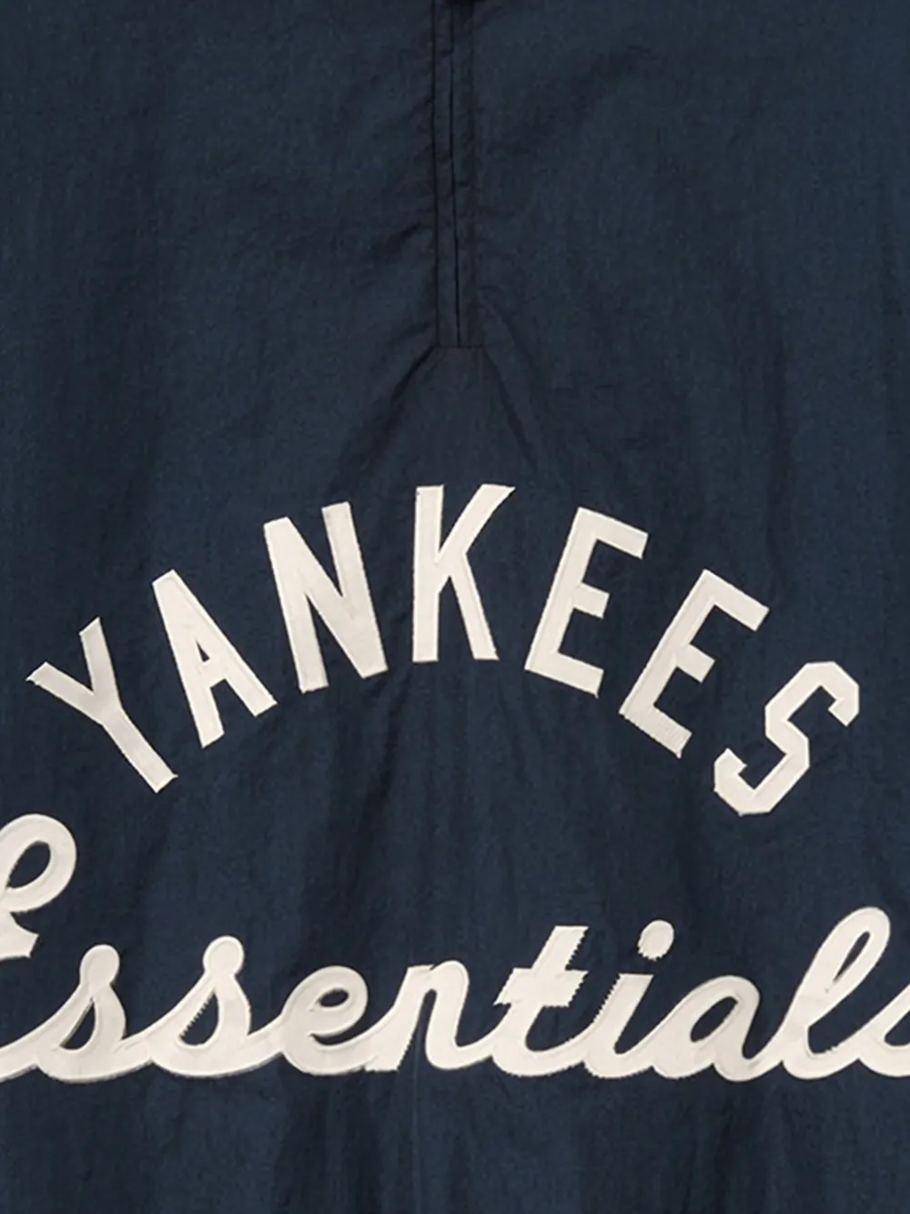 FEAR OF GOD ESSENTIALS x Yankees trui met halve rits Blauw