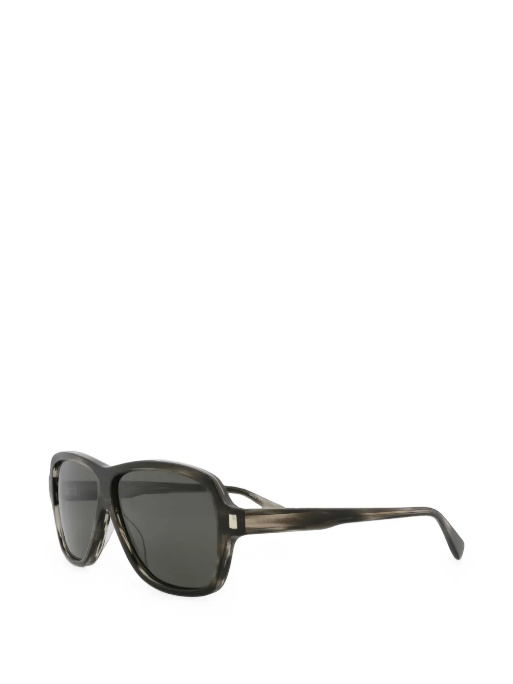 Saint Laurent Eyewear Zonnebril met piloten montuur Grijs