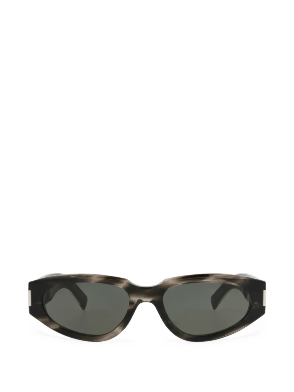 Saint Laurent SL618 geometric-frame sunglasses · One Size