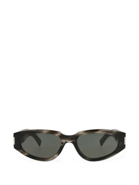 Saint Laurent SL618 geometric-frame sunglasses