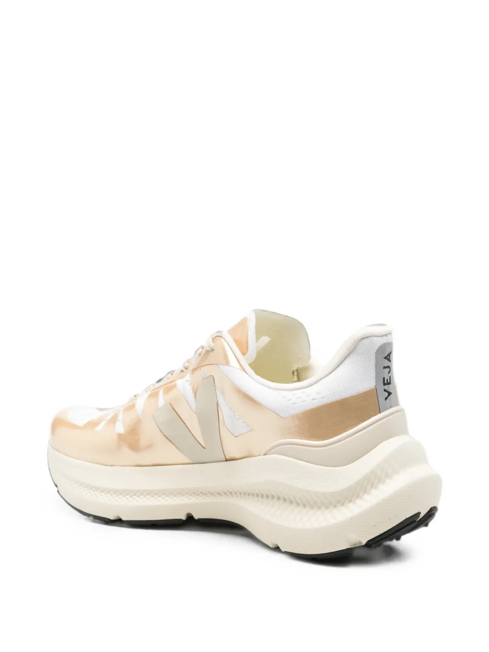 VEJA Condor 3 metallic-effect sneakers Wit