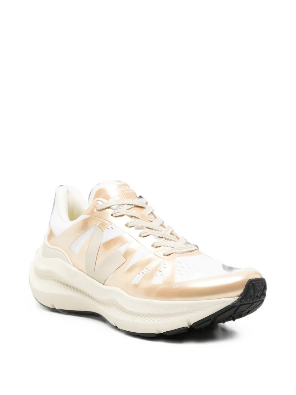 VEJA Condor 3 metallic-effect sneakers Wit