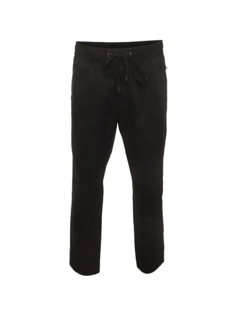 Dolce & Gabbana Pre-Owned logo-plaque track pants