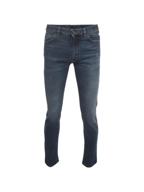 Zegna distressed slim-fit jeans