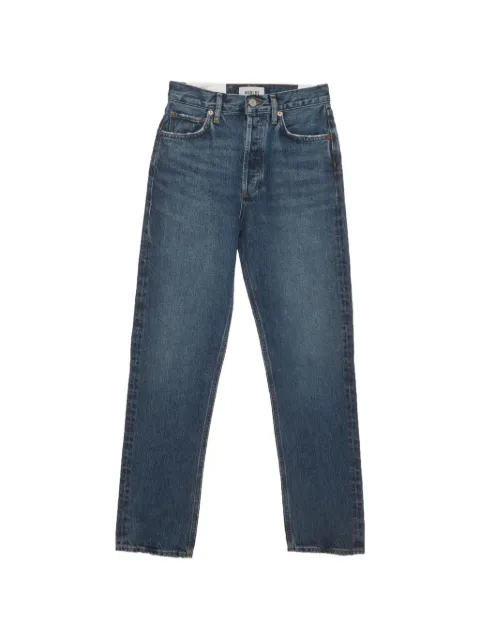 AGOLDE distressed straight-fit jeans