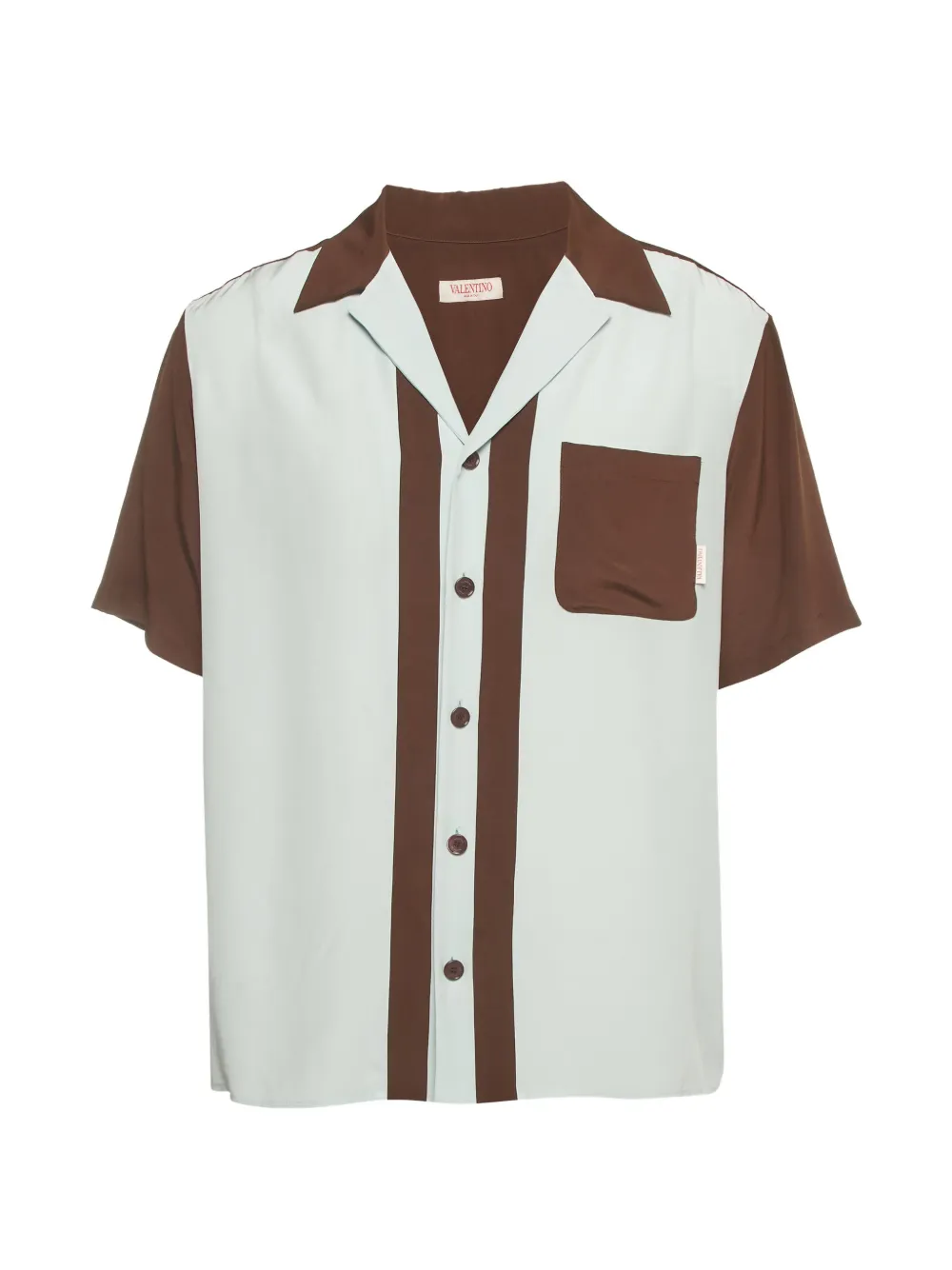 Valentino Garavani Pre-Owned short-sleeve bowling shirt - Blau