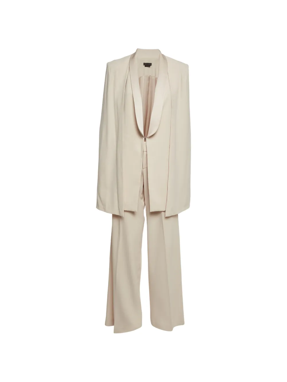 alice + olivia tailored cape and trouser set - Nude