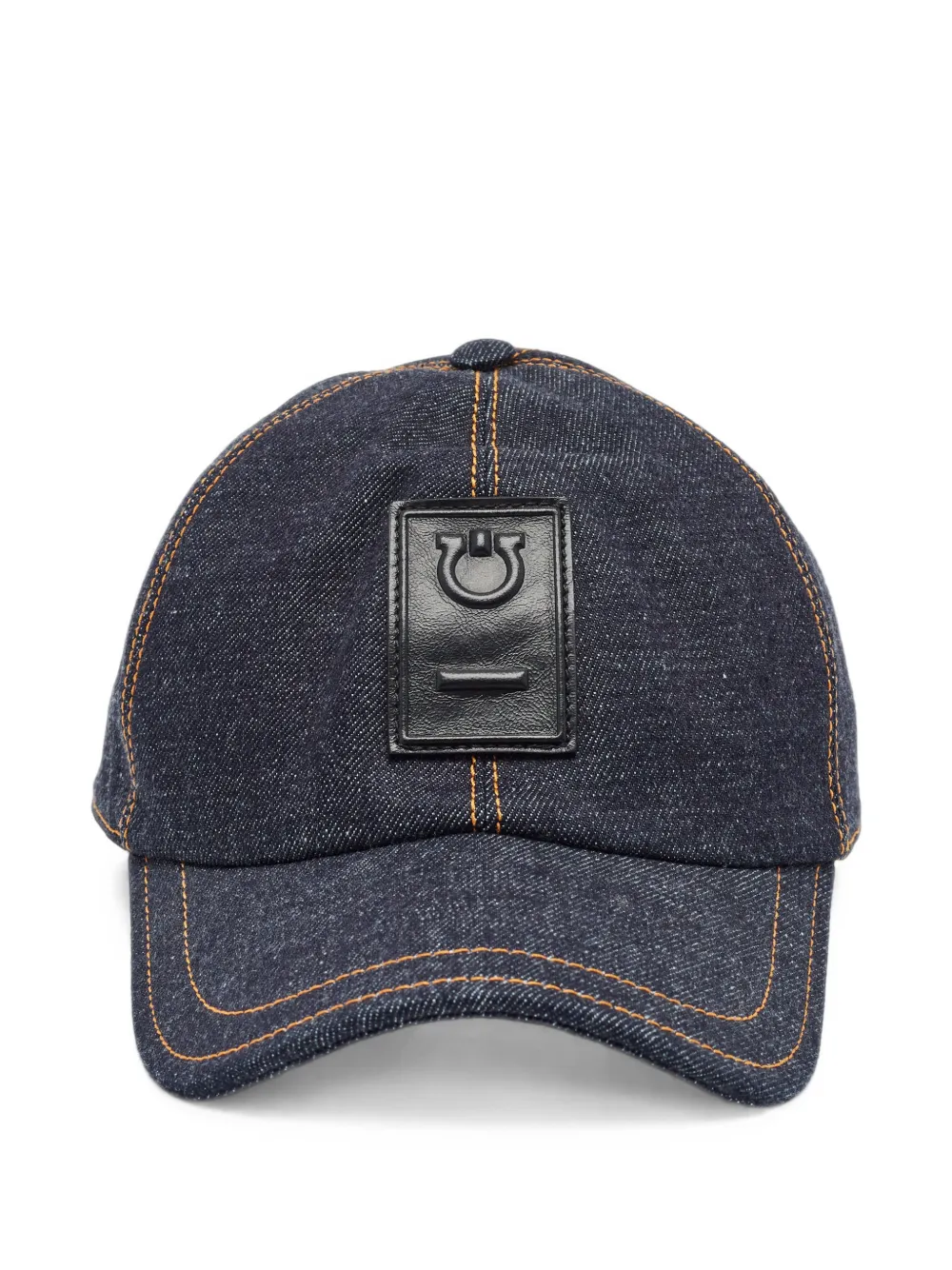 Ferragamo Pre-Owned Gancini-patch baseball cap - Blu