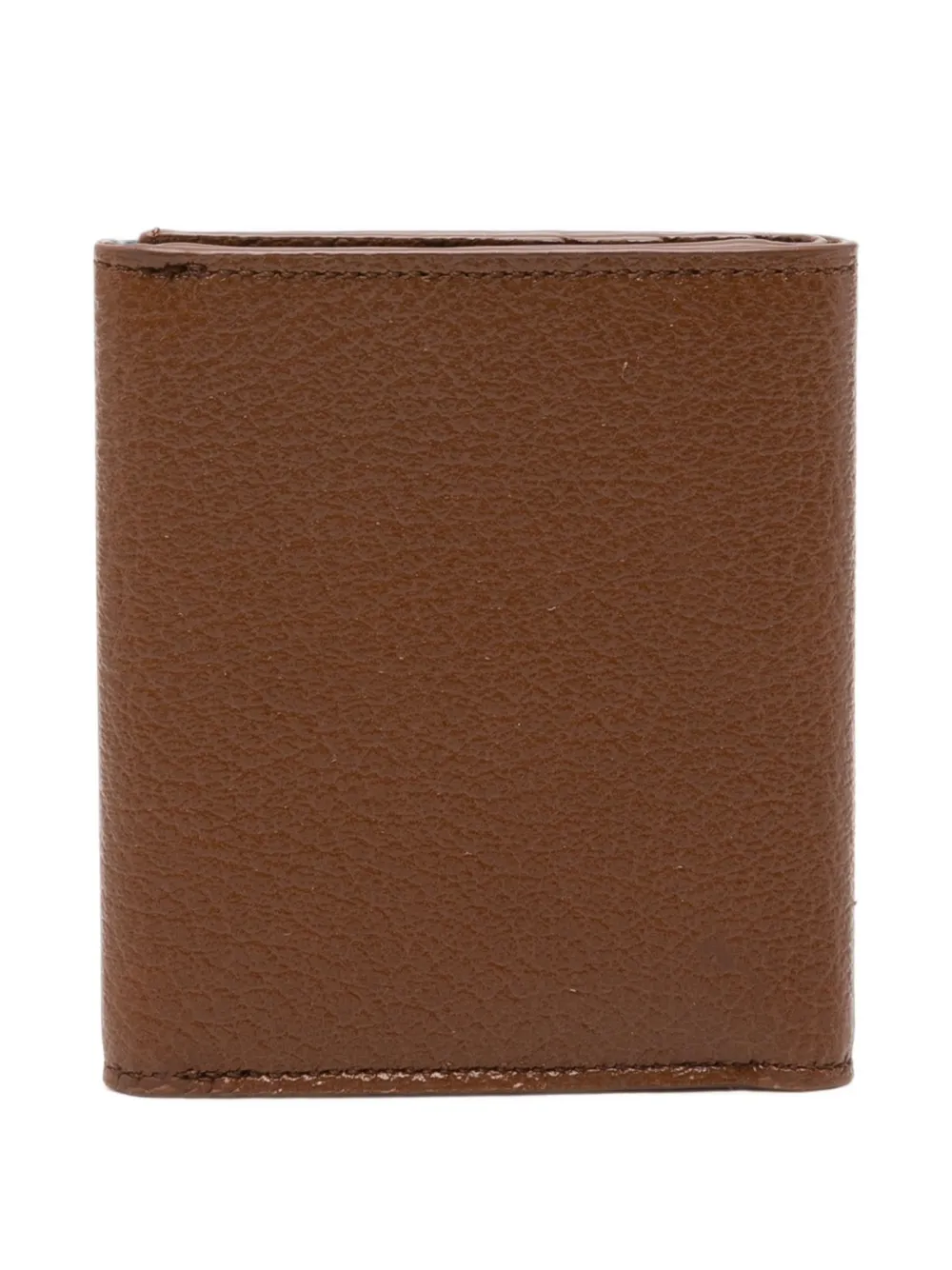 Paul Smith Portemonnee van bewerkt leer met logostempel Bruin