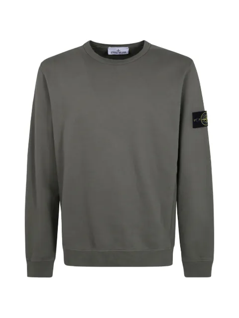 Stone Island logo-patch sweatshirt