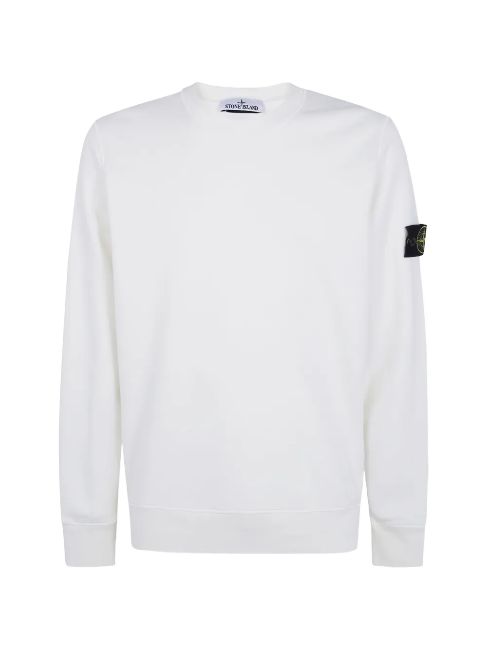 Stone Island Compass-patch sweatshirt - Bianco