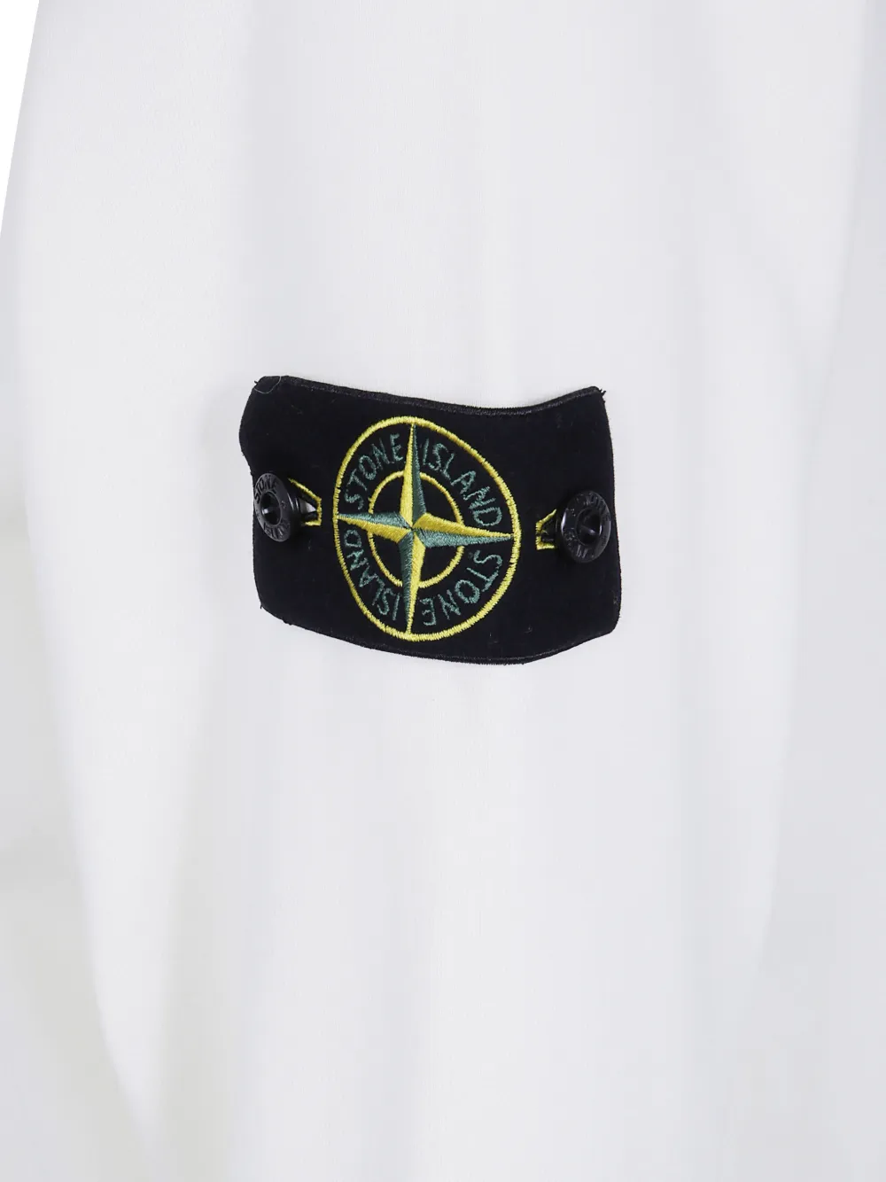 Stone Island Trui met Compass-logopatch Wit