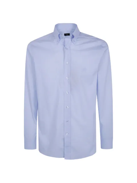 ETRO Pegasus-embroidered button-down shirt