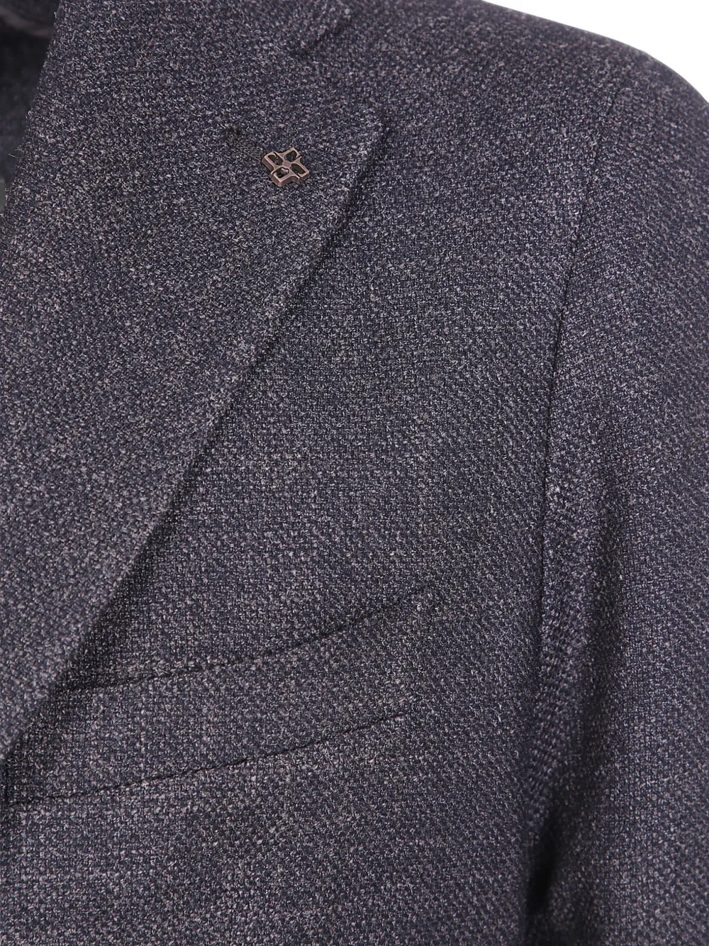 Tagliatore Blazer met enkele rij knopen Bruin