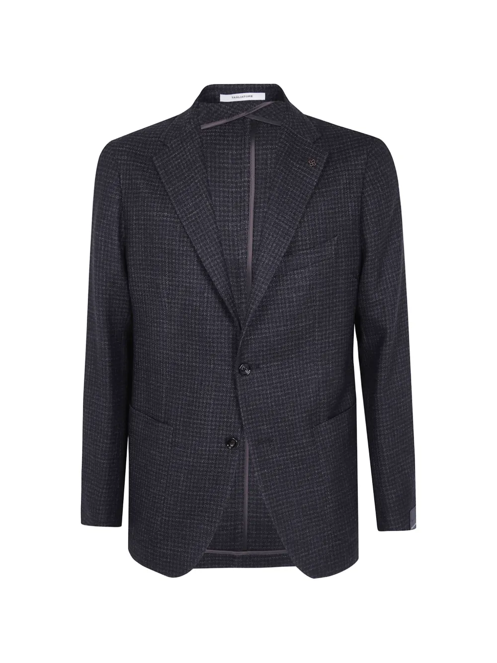 Tagliatore single-breasted wool blazer - Braun