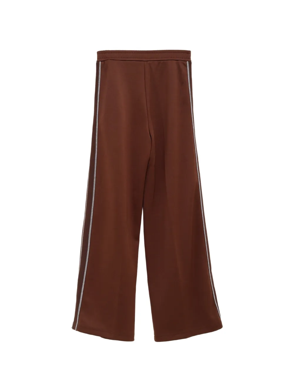 Moncler Trainingsbroek met geborduurd logo Bruin