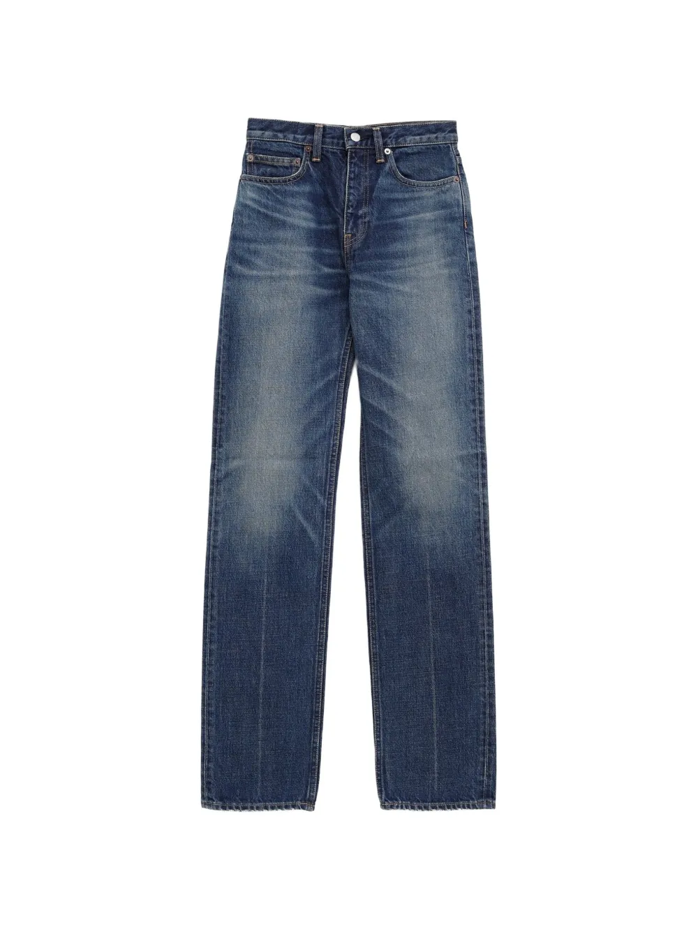 TOTEME classic slim denim full length faded blue