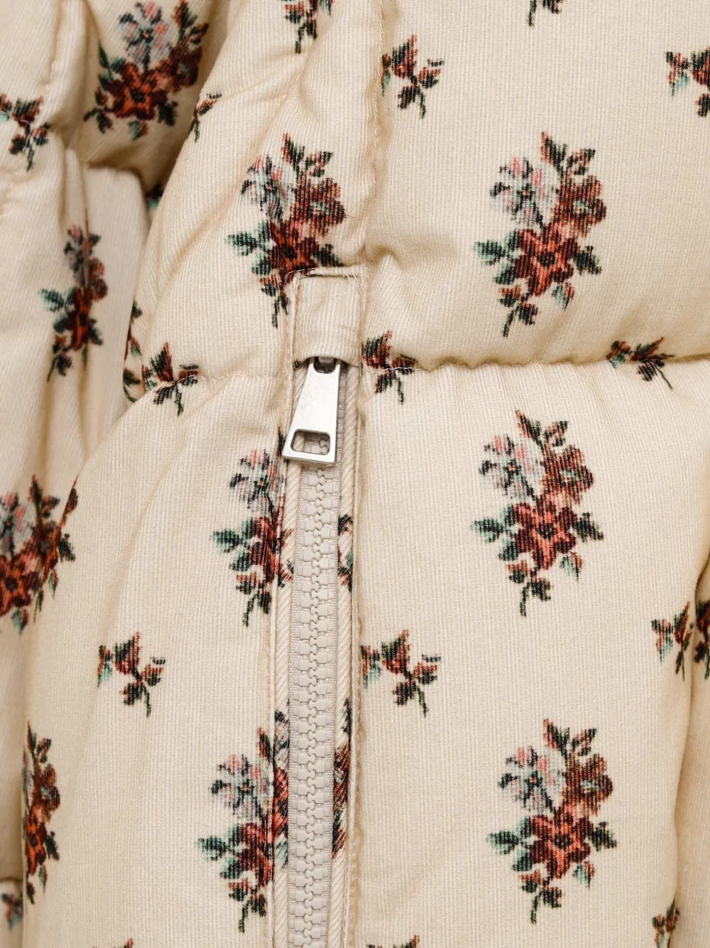 Moncler Jack met bloemenprint Beige