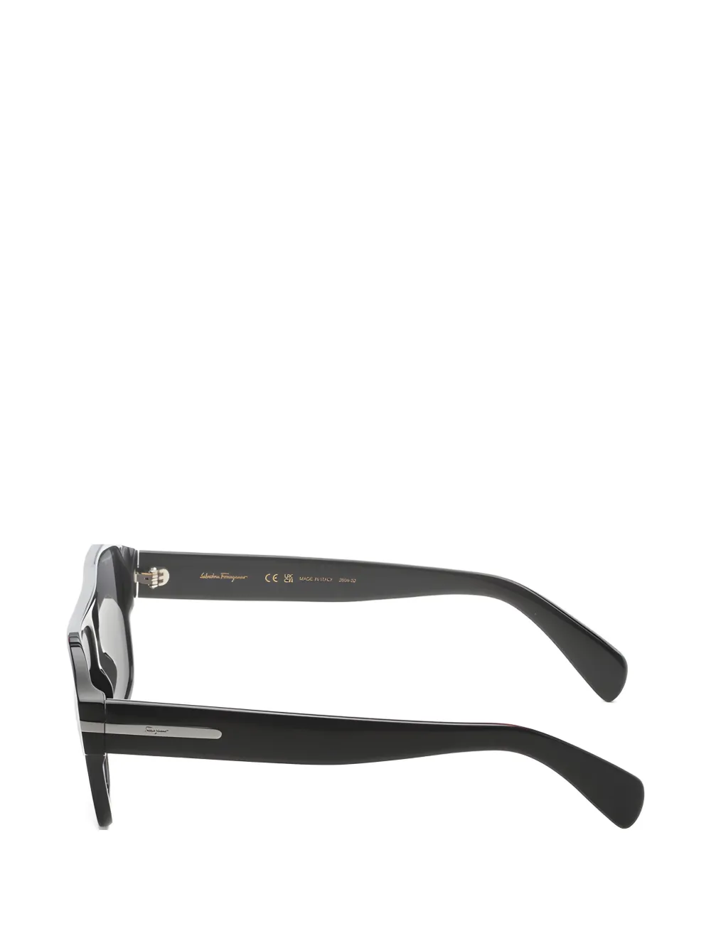 Ferragamo Eyewear square-frame sunglasses Zwart