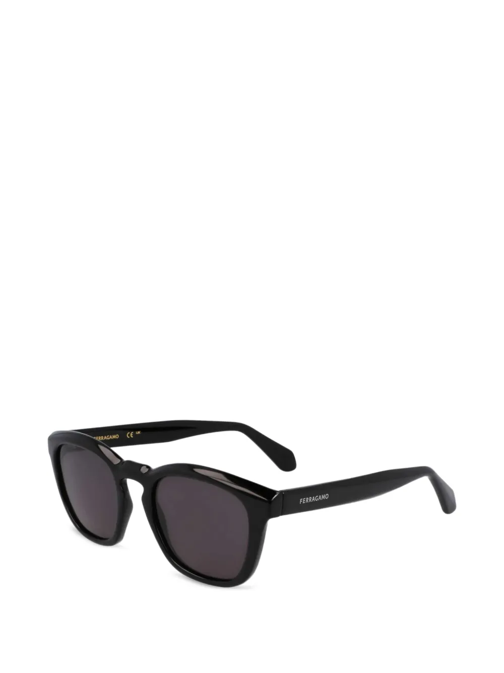 Ferragamo geometric-frame sunglasses - Nero