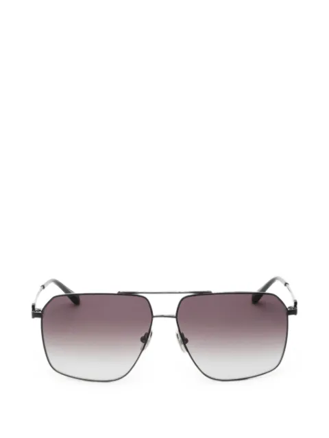Ferragamo Gancini geometric-frame sunglasses