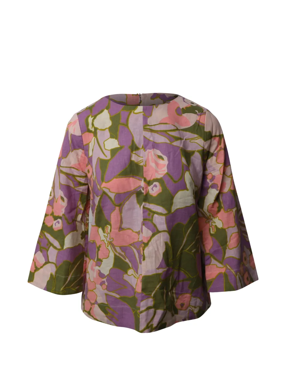 ZIMMERMANN floral-print blouse - Violett