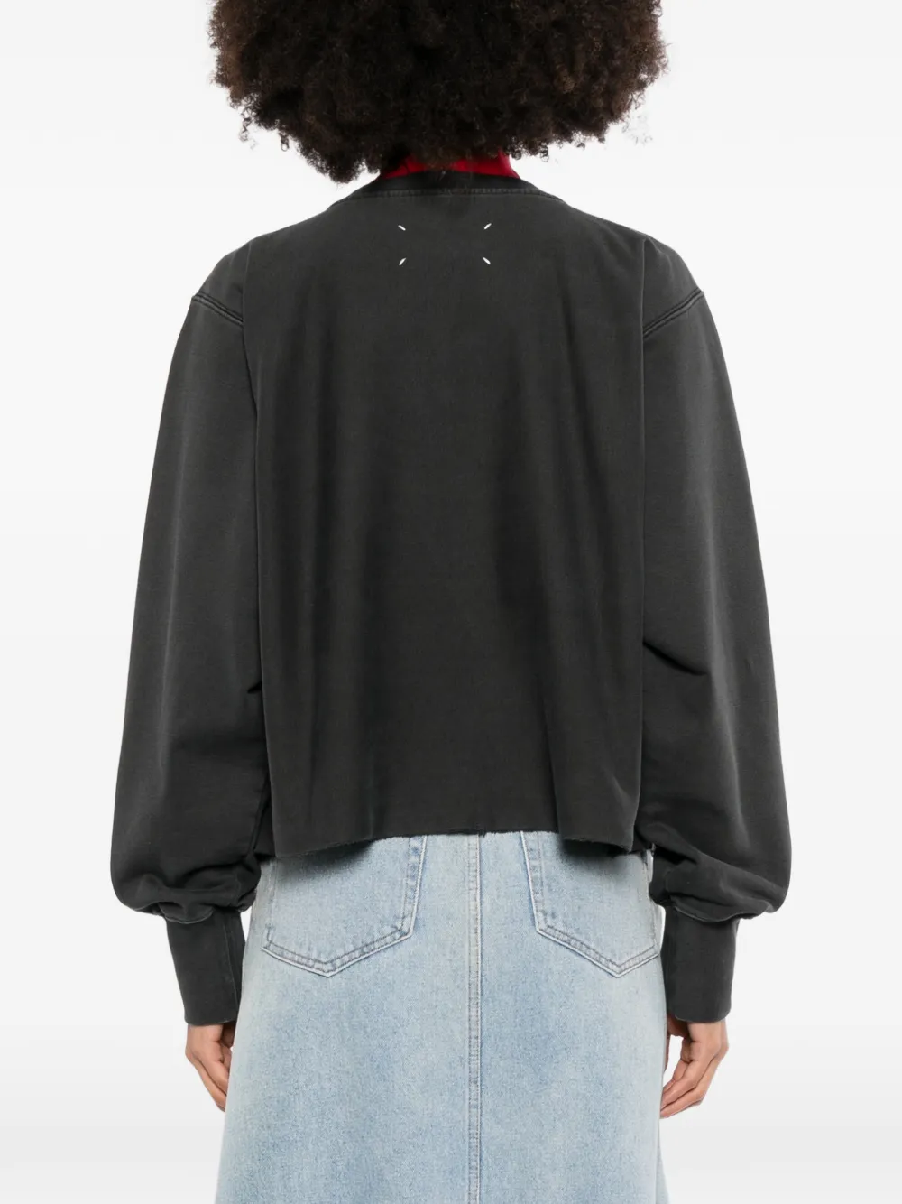 Maison Margiela Trui met logoprint Grijs