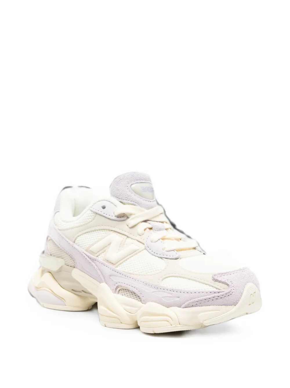 New Balance 9060 mesh-panelled sneakers Beige