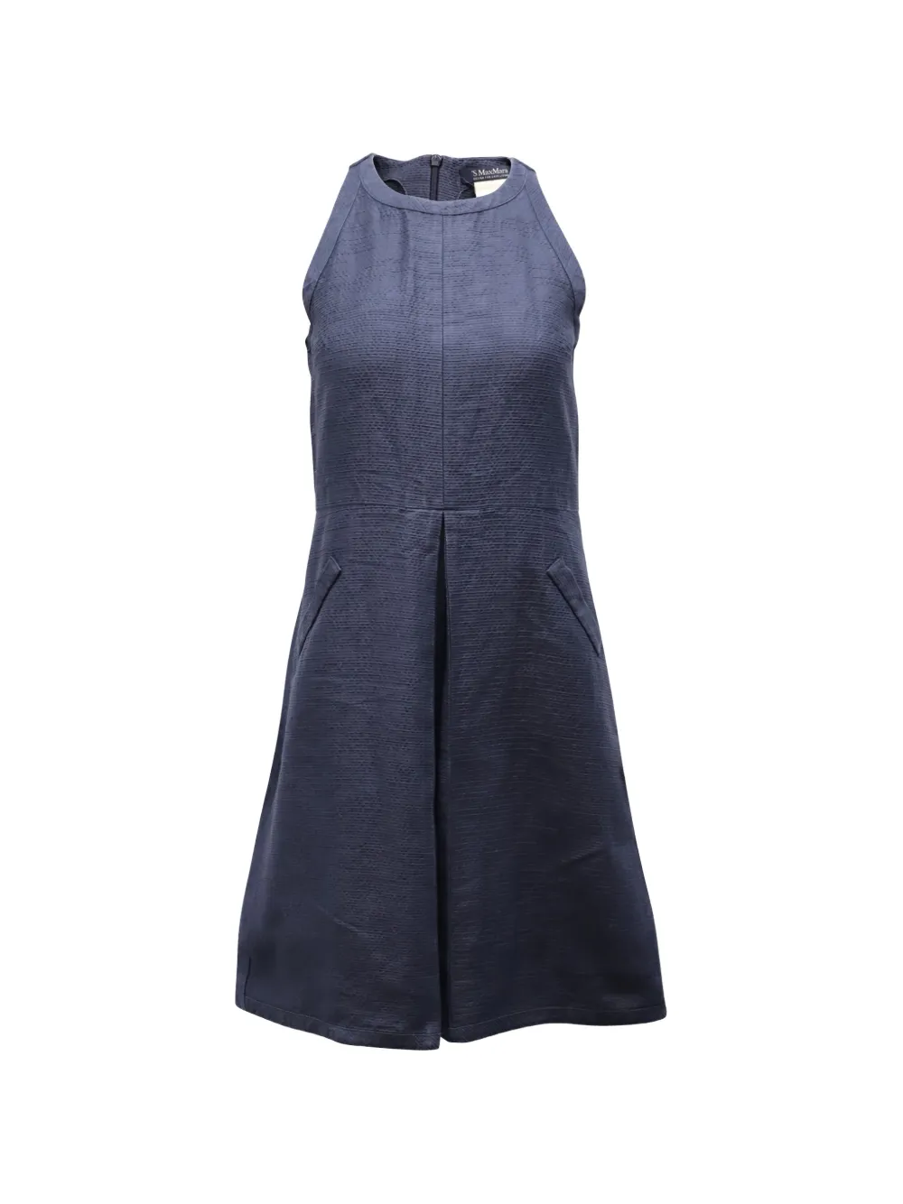 'S Max Mara halter sleeveless dress - Blau