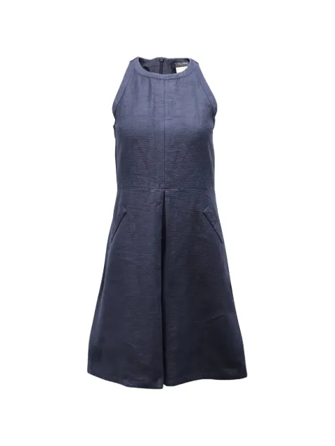 'S Max Mara vestido sin mangas con cuello halter