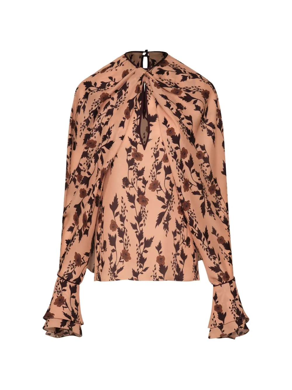 Johanna Ortiz Untamed Bloom floral-print top - Rosa