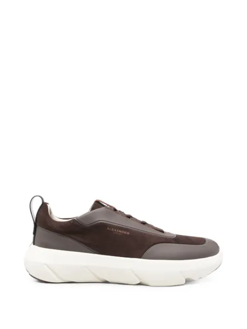 Alexander Smith suede panelled sneakers