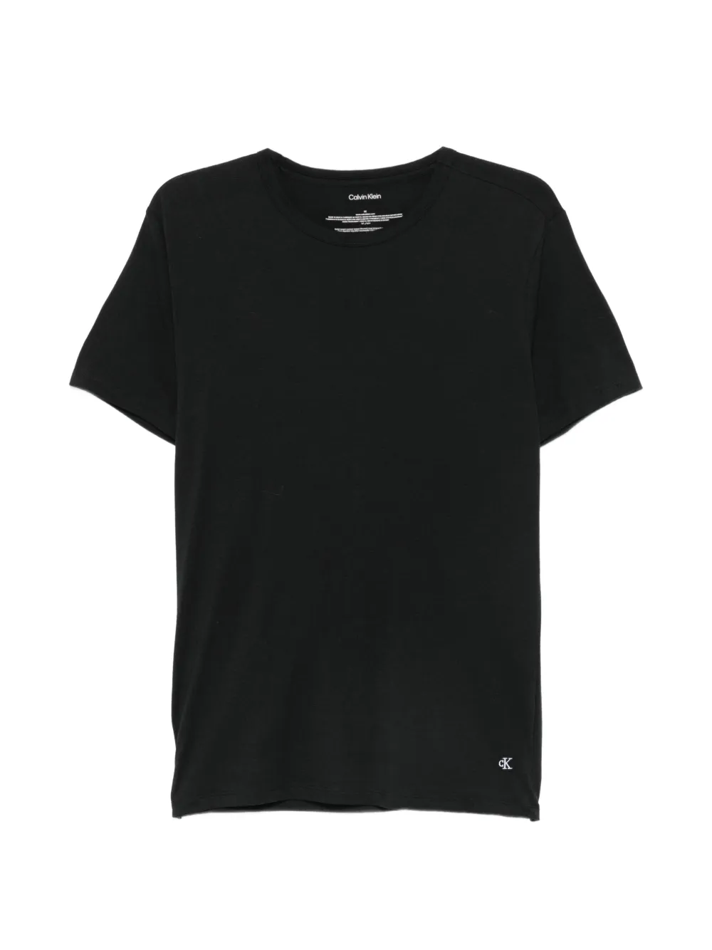 Calvin Klein Drie T-shirts met logoprint Zwart