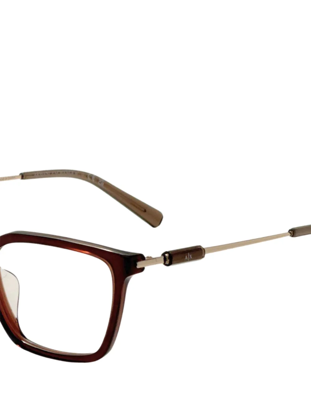 Armani Exchange square-frame glasses · One Size