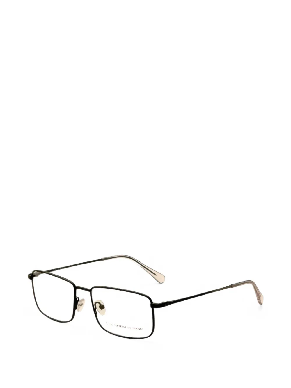 Armani Exchange Bril met rechthoekig montuur Groen