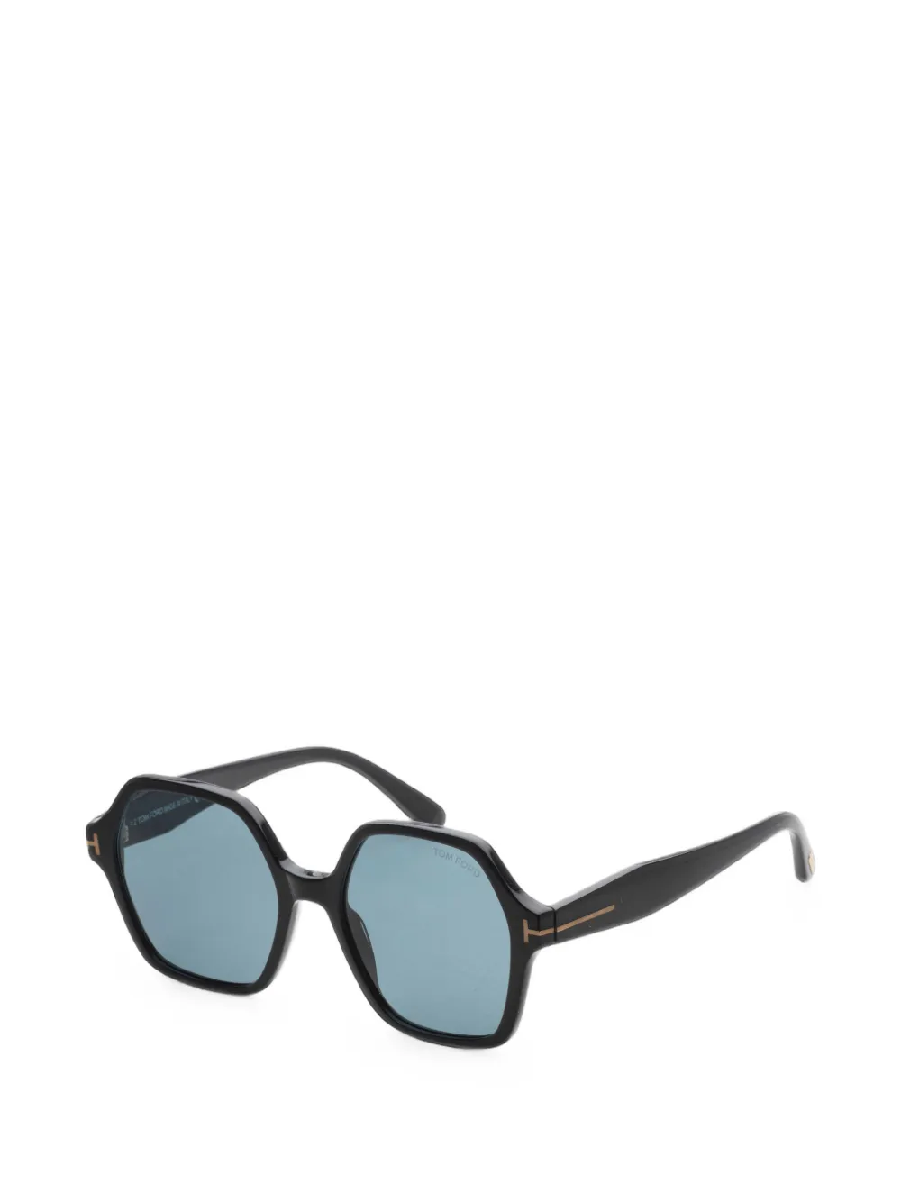 TOM FORD Romy geometric-frame sunglasses Zwart