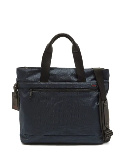 Tumi Companion logo-patch tote bag