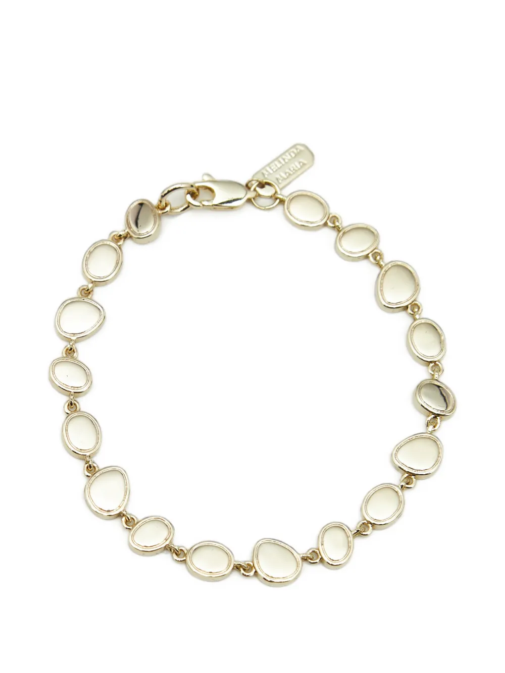 Melinda Maria Jewelry pebble-link bracelet - Gold