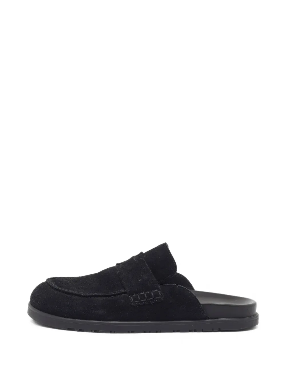 Hermès Pre-Owned Go leather mules - Schwarz