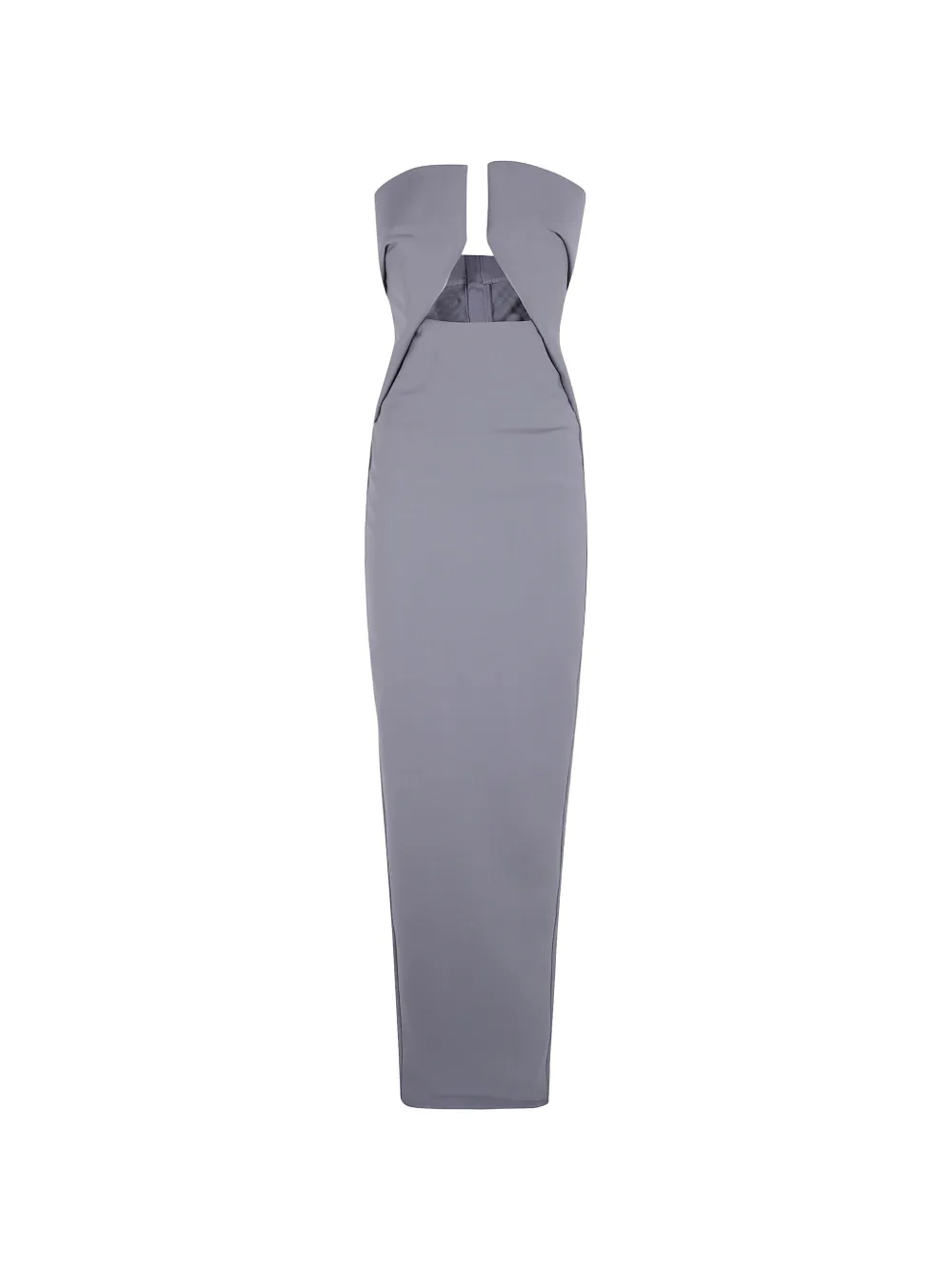 Rick Owens Abito senza spalline - Grigio