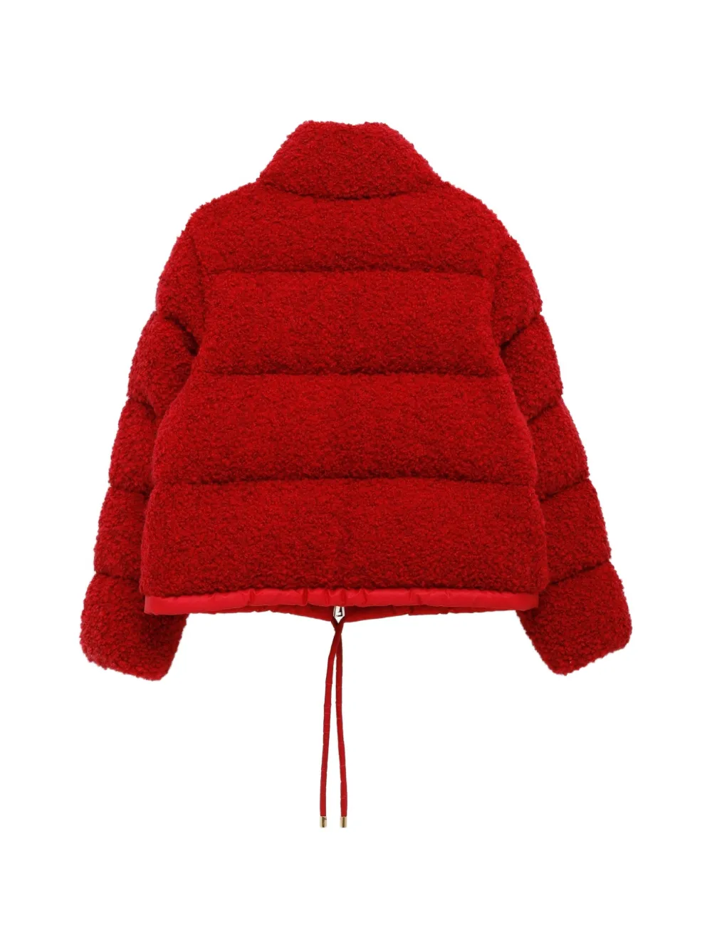 Moncler Trascendance gewatteerd lammy jack Rood