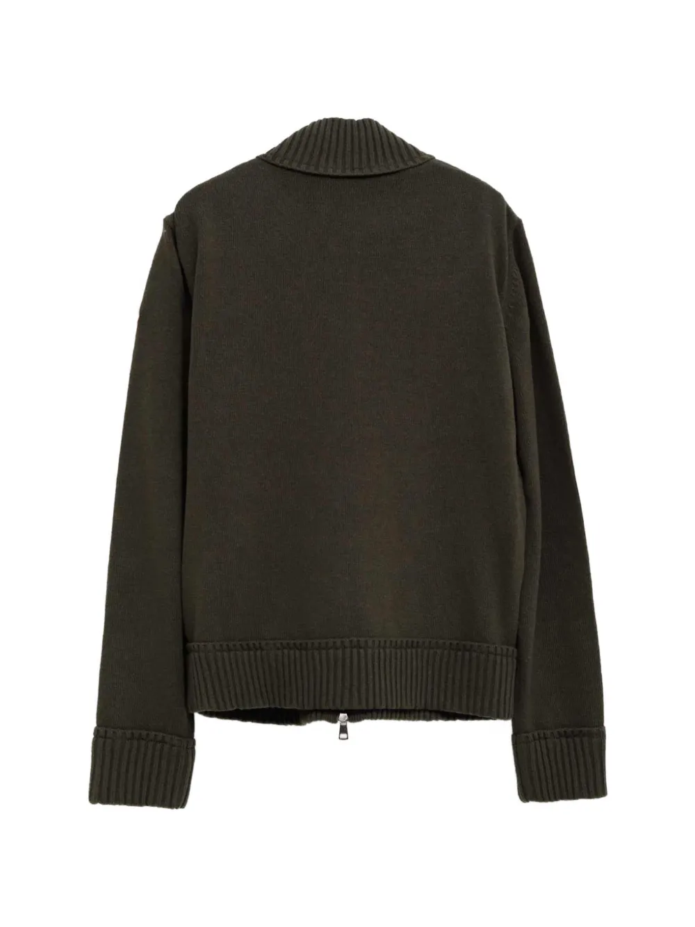Moncler Jack met gewatteerd vlak Groen