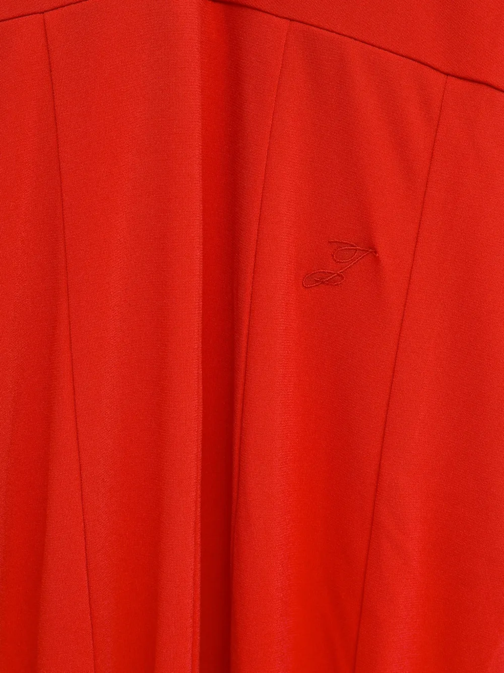 Jacquemus The Losange jurk Rood