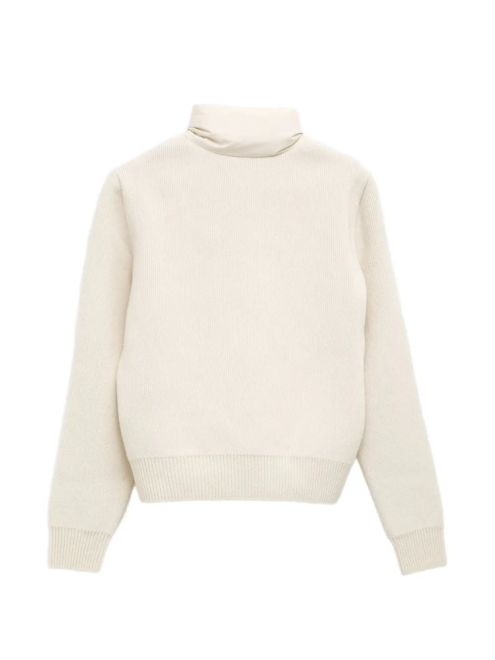 Moncler Gewatteerd vest met vlakken Wit