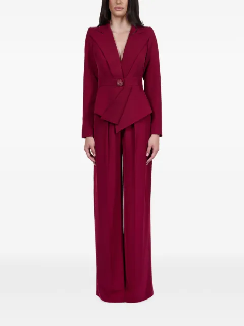 ARAFTU embellished peplum jumpsuit