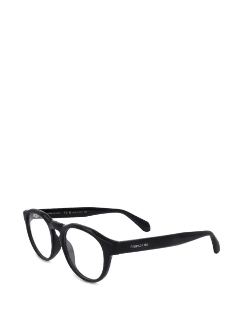 Ferragamo Eyewear lentes con armazón redonda
