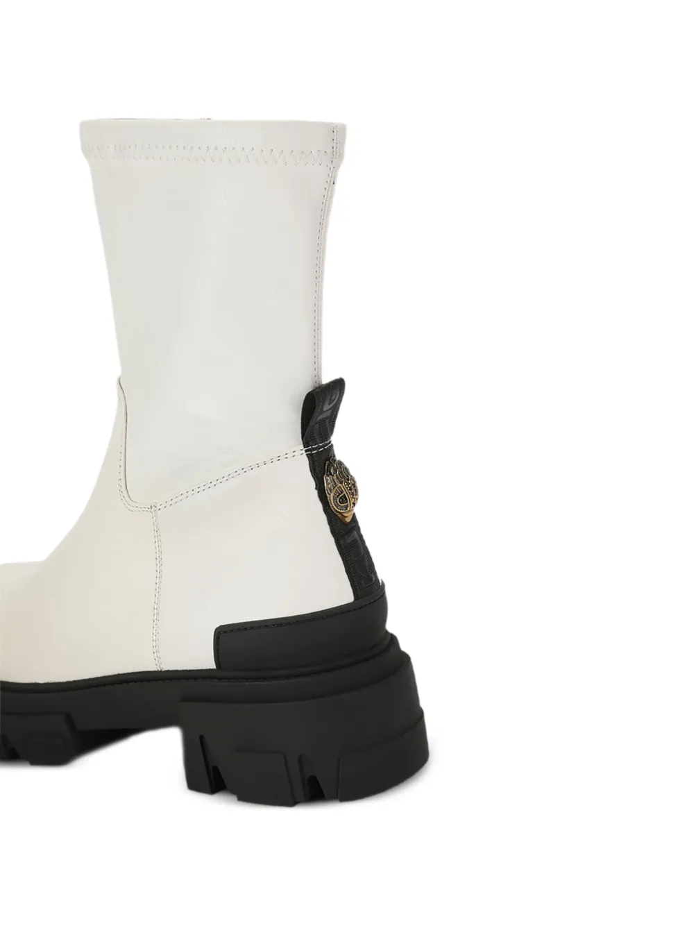 Kurt Geiger London stomp sock ankle boots Wit