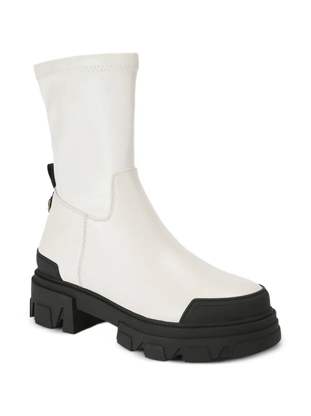Kurt Geiger London stomp sock ankle boots Wit
