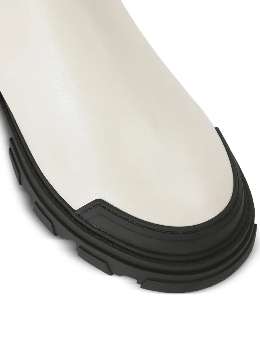 Kurt Geiger London stomp sock ankle boots Wit