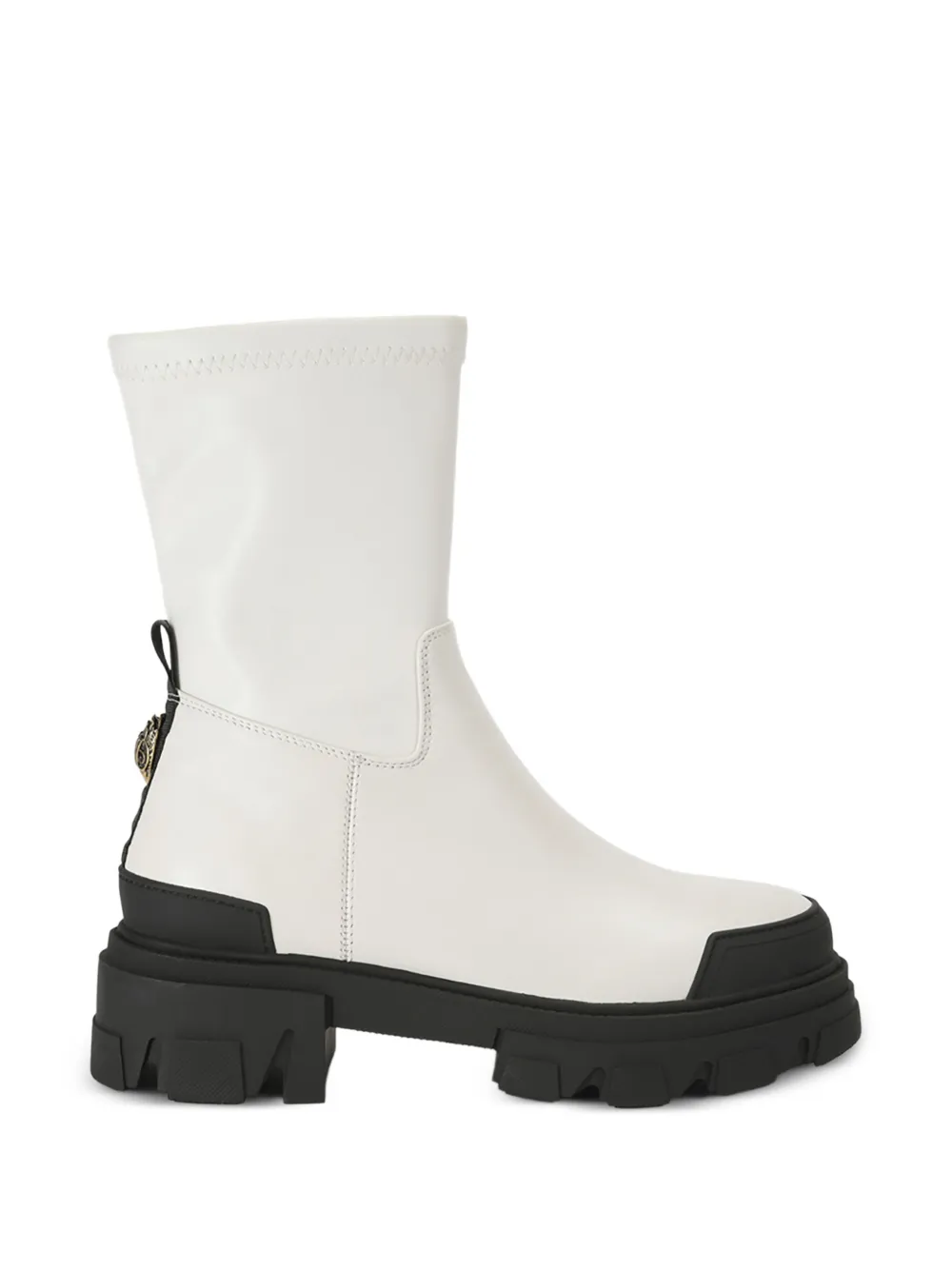 Kurt Geiger London stomp sock ankle boots Wit